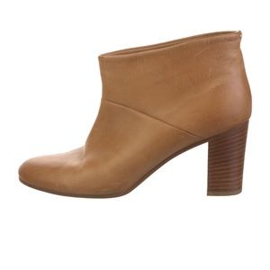 Maison Margiela brown leather ankle boots 7.5/8
